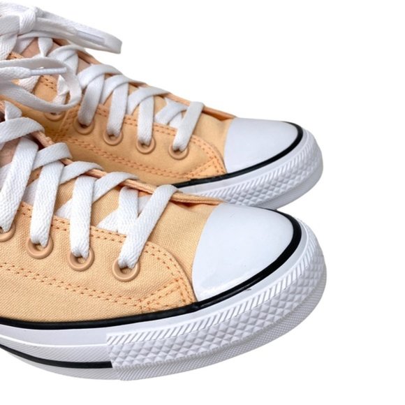 Converse Chuck Taylor All Star Madison Mid Sneakers Women's Coral Canvas A05002F - Picture 3 of 9